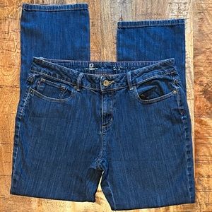 Liz Claiborne Stretch Blue Jeans Sz 12 Thin Fabric